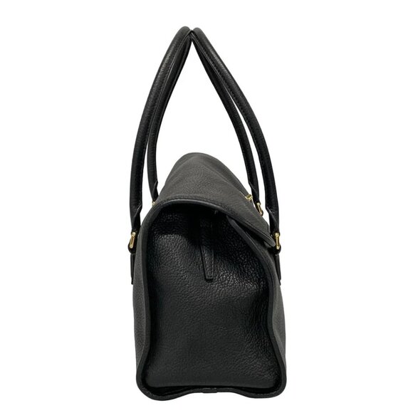 LOEWE Alamo 36 - Black Calf Leather Handbag 794-081625 - Picture 4 of 14